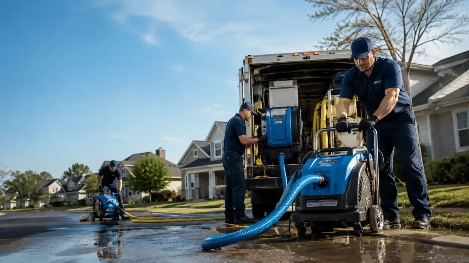 Flood Damage Cleanup in Garciasville, TX